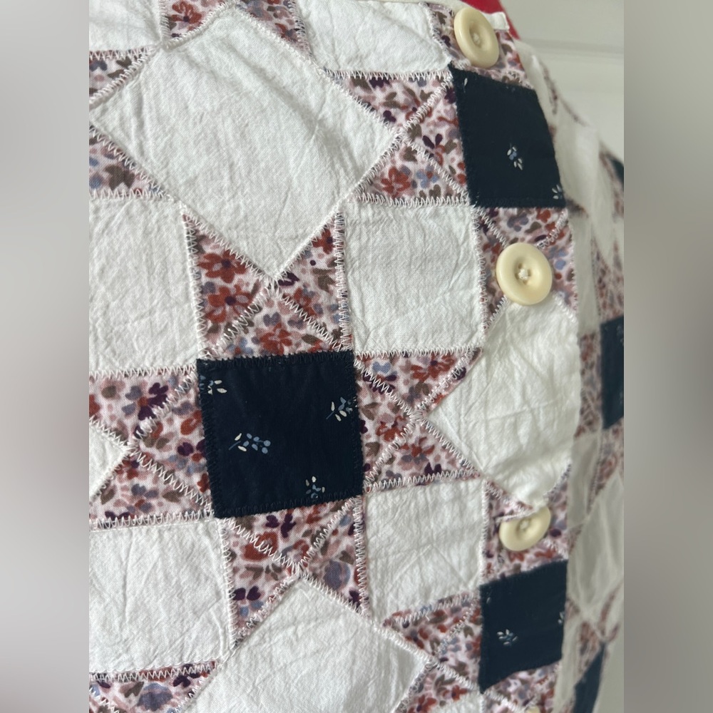 Madewell Patchwork Shirt Nwot - image 3